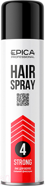 Изображение товара Лак для укладки волос Epica Professional Strong Сильной фиксации (400мл)