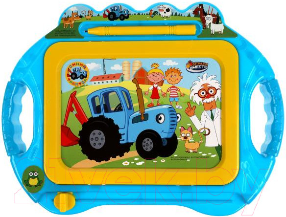 Изображение товара Доска для рисования Играем вместе Синий трактор / B247-H27006-BTR