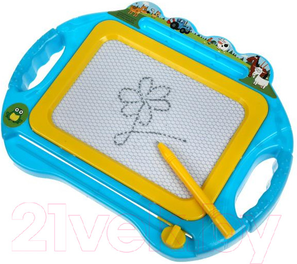 Изображение товара Доска для рисования Играем вместе Синий трактор / B247-H27006-BTR