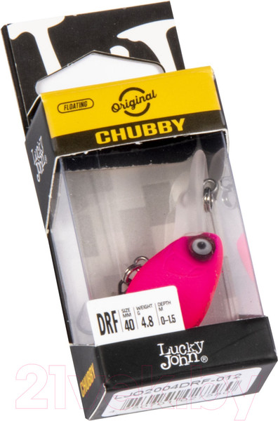 Изображение товара Воблер Lucky John Original Chubby DR F 04.00/012 / LJO2004DRF-012