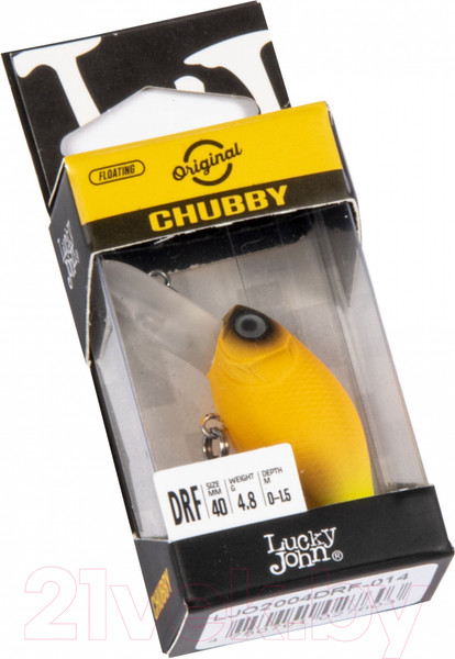 Изображение товара Воблер Lucky John Original Chubby DR F 04.00/014 / LJO2004DRF-014