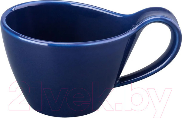 Изображение товара Чашка с блюдцем Elan Gallery Колоранс / 540754 (2пр, синий)