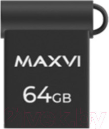 Изображение товара USB flash накопитель Maxvi MM 64GB 2.0 (темно-серый)
