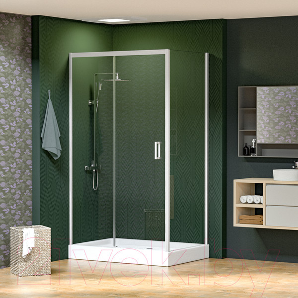 Изображение товара Душевой уголок Aquabath Kristal 120x80 / AB1077