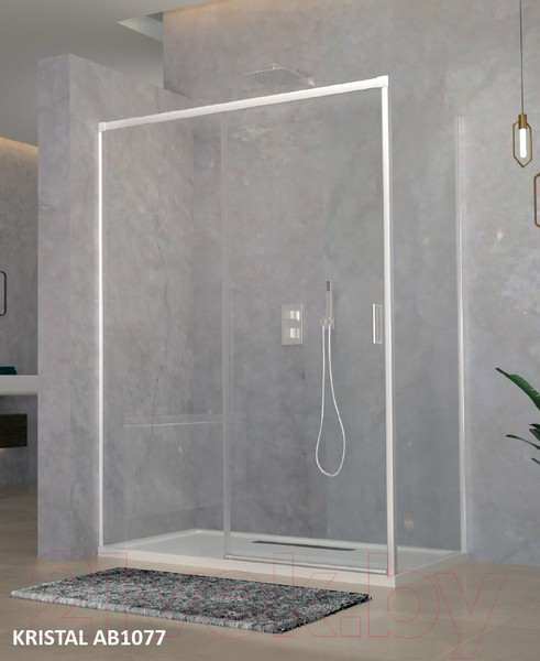 Изображение товара Душевой уголок Aquabath Kristal 120x80 / AB1077