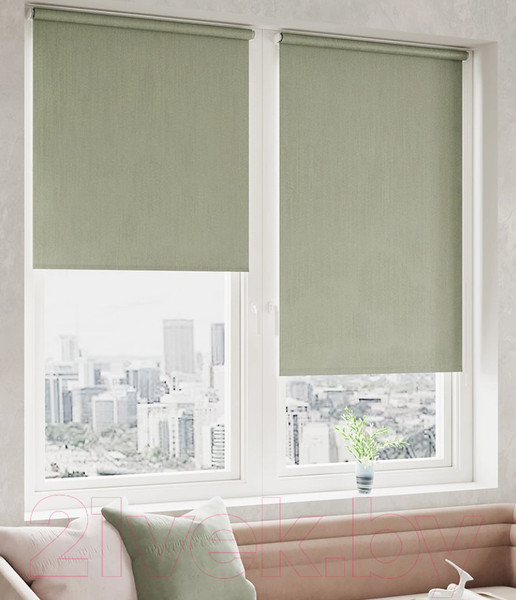 Изображение товара Рулонная штора LEGRAND Сидней 52x175 / 58103988 (шалфей)