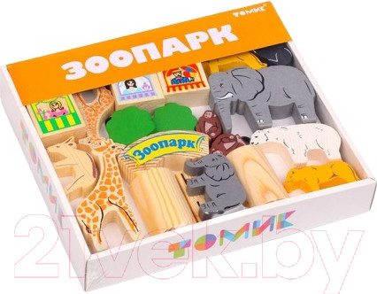 Изображение товара Конструктор Томик Зоопарк / 789454