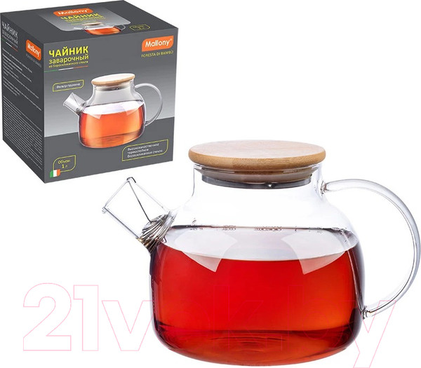 Изображение товара Заварочный чайник Mallony Foresta Di Bambu / 910122