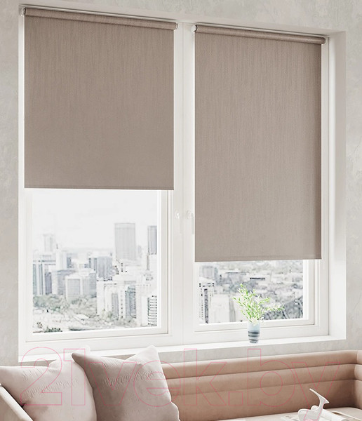 Изображение товара Рулонная штора LEGRAND Сидней 72.5x175 / 58103790 (жемчужный)