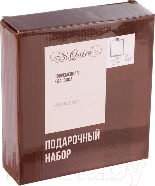 Изображение товара Фляга S.Quire Фляга +4 стопки / FLS013