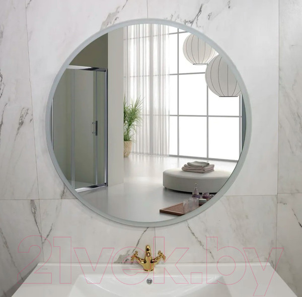 Изображение товара Зеркало Пекам Ring 70x70 / ring-70x70M (с подсветкой, с многофункциональной панелью)