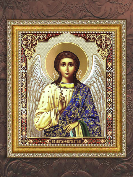 Изображение товара Икона Декарт Ангел Хранитель 8Л3637