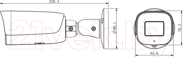 Изображение товара IP-камера Tiandy TC-C35US I8/A/E/Y/M/C/H/2.7-13.5mm