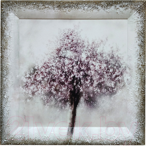 Изображение товара Картина Декарт Сакура в тумане-1 8Л0270 (в раме)