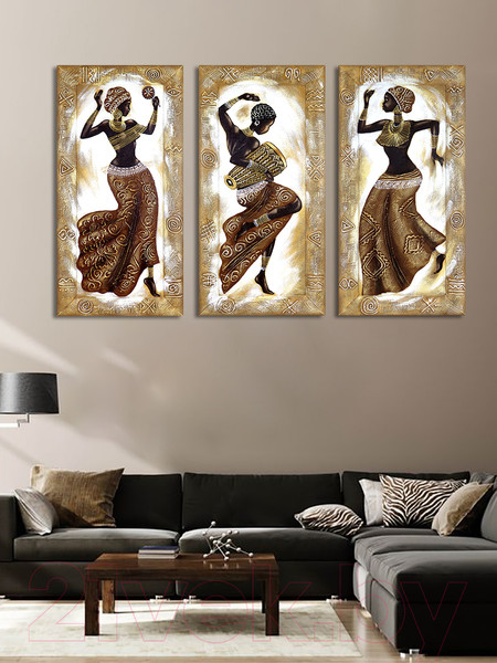 Изображение товара Картина Декарт Африка этно стиль 1 8Л3075 (авторская в раме)