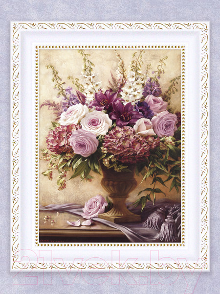 Изображение товара Картина Декарт Розовый букет-1 8Л3312 (в раме)