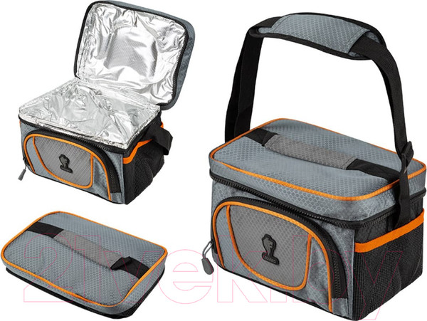 Изображение товара Термосумка Leonord ML15009 / 104932 (серый/оранжевый)