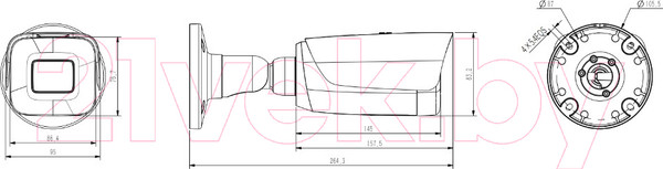 Изображение товара IP-камера Tiandy TC-C32TS I8/A/E/Y/M/H/2.7-13.5mm/V4.0