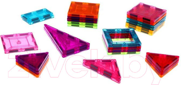 Изображение товара Конструктор магнитный Sima-Land Геометрические фигуры / 6997776