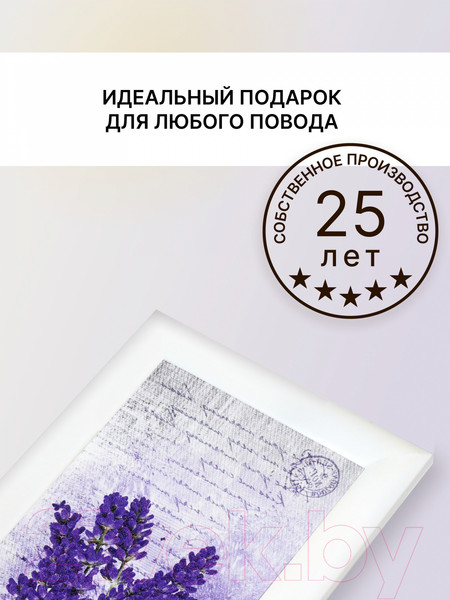 Изображение товара Картина Декарт Лаванда триптих-1 8Л2738 (в раме)