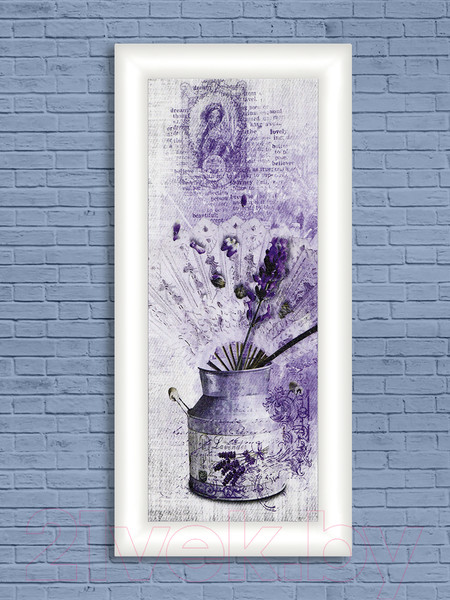 Изображение товара Картина Декарт Лаванда триптих-3 8Л2740 (в раме)