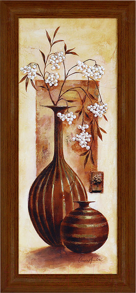 Изображение товара Картина Декарт Коричневая ваза-2 8Л3343 (в раме)