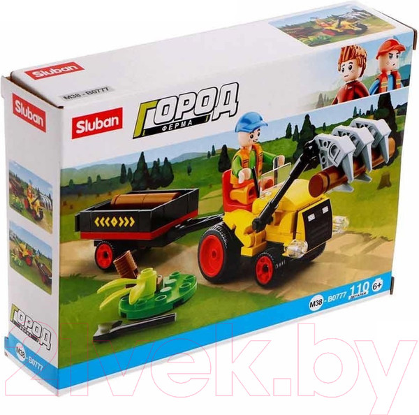 Изображение товара Конструктор Sluban Город. Лесозаготовочный погрузчик / 5146974