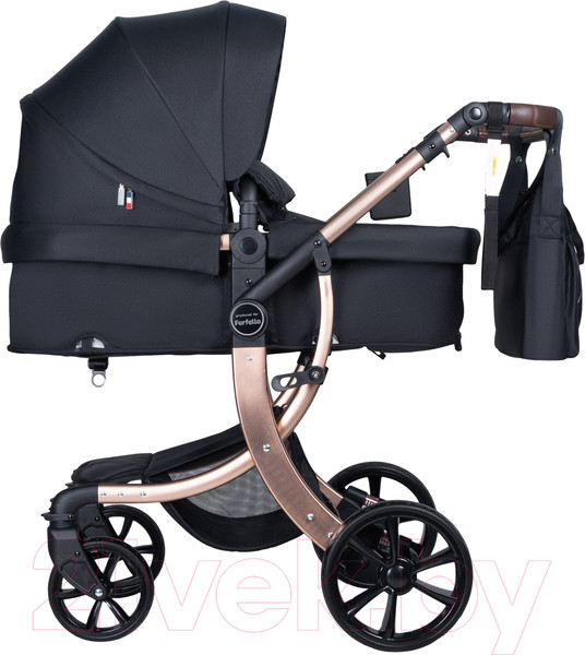 Изображение товара Детская универсальная коляска Aimile Original New Gold / NDG-5 (черное золото)
