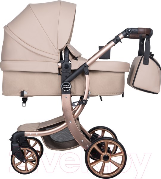 Изображение товара Детская универсальная коляска Aimile Original Autumn 2 в 1 / AA-6 (кремовый)