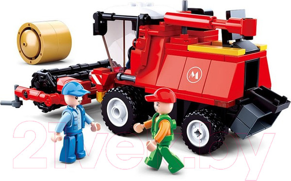 Изображение товара Конструктор Sluban Город. Комбайн / 6958198