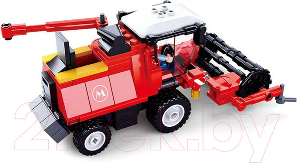 Изображение товара Конструктор Sluban Город. Комбайн / 6958198