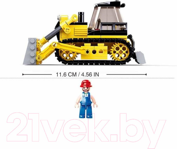 Изображение товара Конструктор Sluban Город. Бульдозер / 5146997