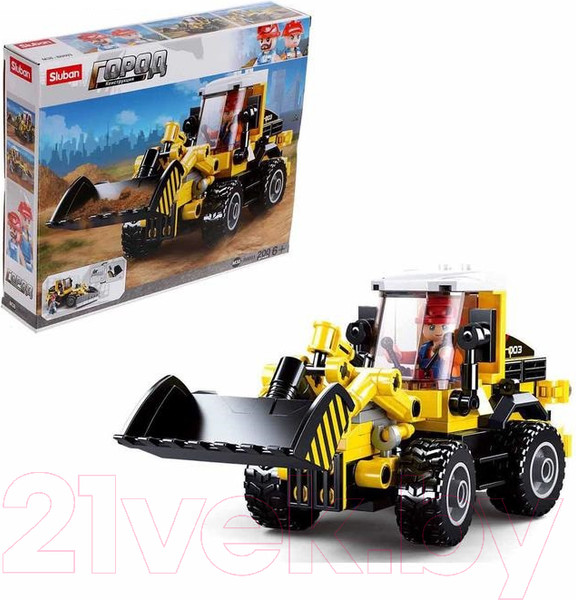 Изображение товара Конструктор Sluban Город. Погрузчик / 5146996