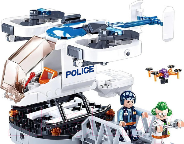 Изображение товара Конструктор Sluban Полиция Вертолет / 6958187