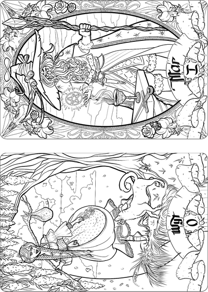 Изображение товара Раскраска-антистресс АСТ Темное Таро. Раскрась свою колоду (Устинова Анна)