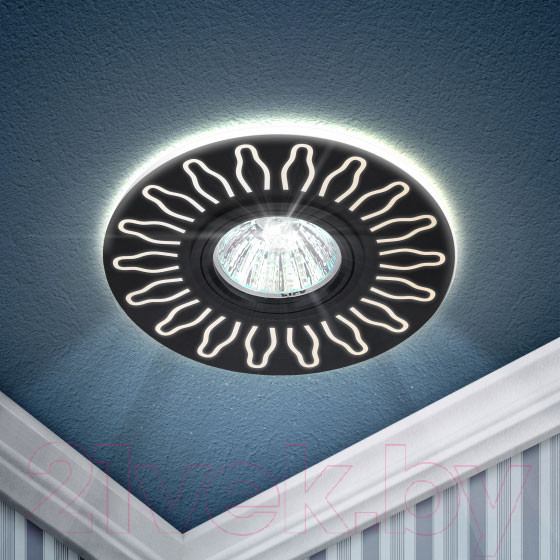 Изображение товара Точечный светильник ЭРА DK LD31 BK / Б0036499