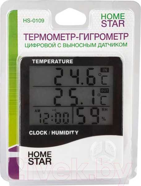 Изображение товара Метеостанция цифровая HomeStar HS-0109 / 104304
