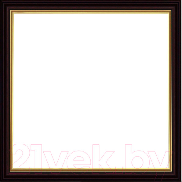 Изображение товара Рамка Декарт 30x30 8Л3486 (коричневый с золотом)