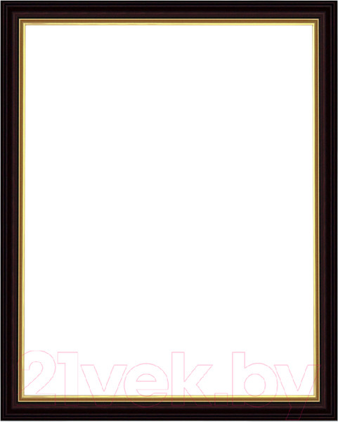 Изображение товара Рамка Декарт 30x40 8Л2576 (коричневый с золотом)