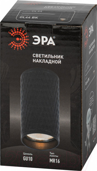 Изображение товара Спот ЭРА OL44 BK / Б0058496 (черный)