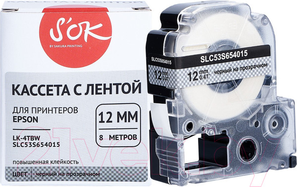 Изображение товара Картридж-лента S'OK SLC53S654015