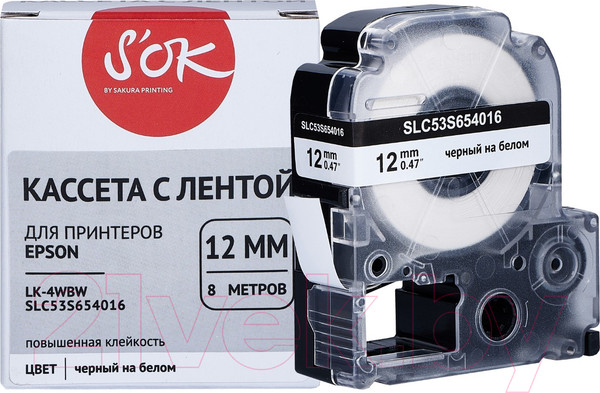 Изображение товара Картридж-лента S'OK SLC53S654016