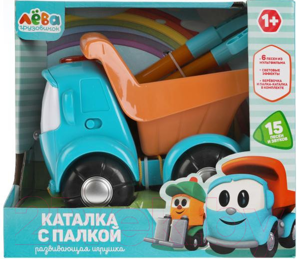 Изображение товара Игрушка-каталка Умка Грузовичок Лева / HT838-R