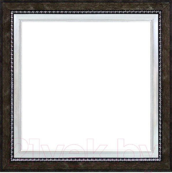 Изображение товара Рамка Декарт 30x30 8Л3499 (коричневый с серебром)