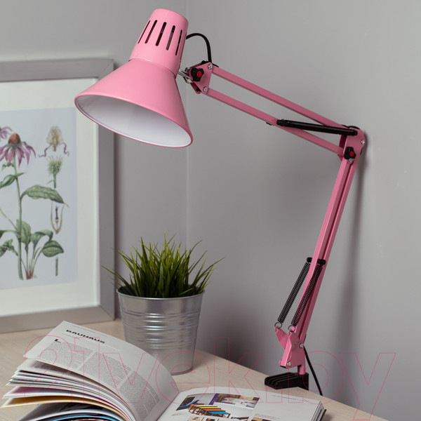 Изображение товара Настольная лампа ЭРА N-121-E27-40W-P / Б0052761 (розовый)