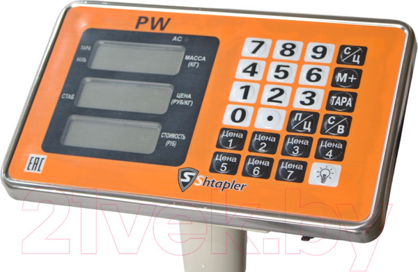 Изображение товара Весы платформенные Shtapler PW 600 60x80 / 71057100