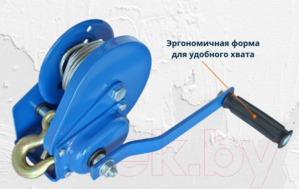 Изображение товара Лебедка ручная Shtapler BHW-1200 0.5т (R) / 71039285 (10м)