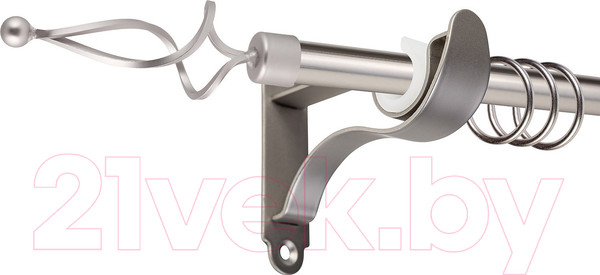 Изображение товара Карниз для штор АС ФОРОС Prime D16Г + наконечники Волна (3м, сатин)