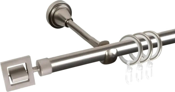 Изображение товара Карниз для штор АС ФОРОС Prime D16Г + наконечники Венето (2.4м, сатин)