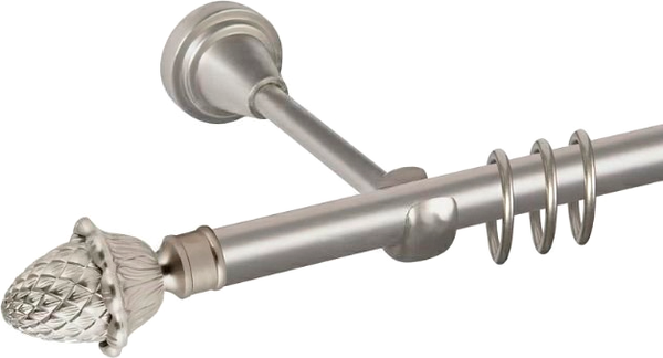 Изображение товара Карниз для штор АС ФОРОС Prime D16Г + наконечники Магнолия (2.4м, сатин)